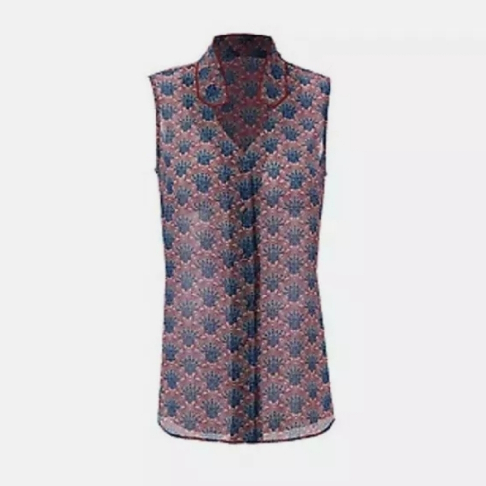 Cabi Sleeveless Button Down Shell Style 3620 - image 2